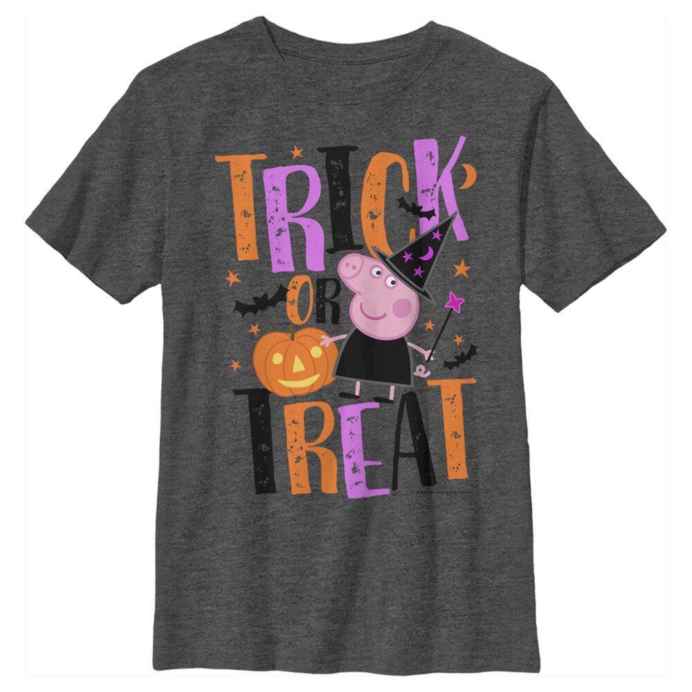 Boys Peppa Pig Halloween Trickortreat Tshirt
